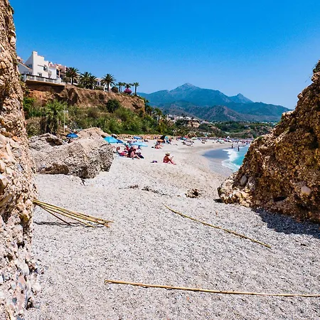Beachfront With Sea View At Burriana Beach, Apartmán