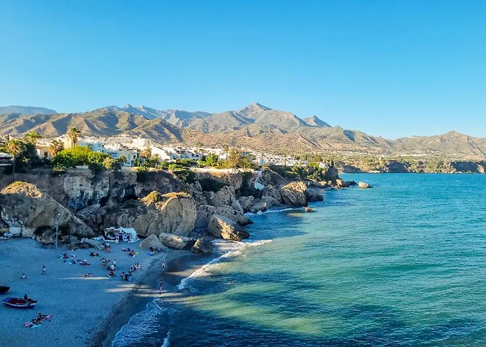 Beachfront With Sea View At Burriana Beach, * Nerja